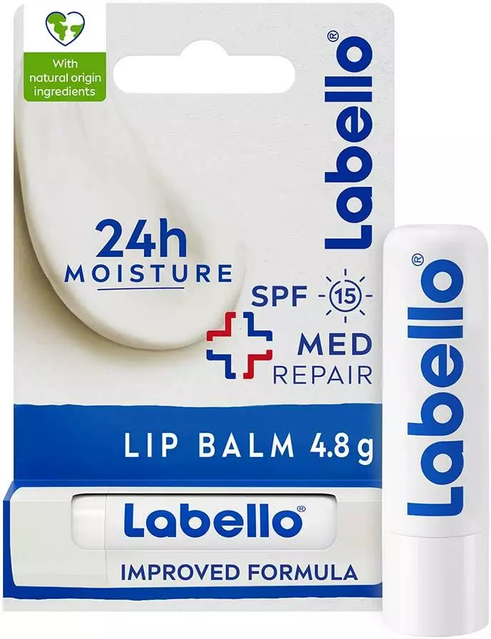 Labello Huulivoide Med Repair sk15 4,8g - Huulivoiteet - 4005900978325 - 1