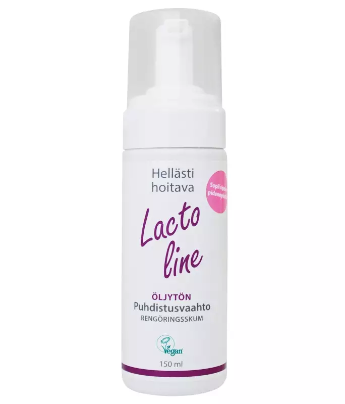Lacto Line puhdistusvaahto öljytön 150ml - Kasvovedet ja kasvojen puhdistusaineet - 6417037103415 - 1