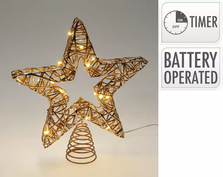 Led-Kuusentähti 28cm - Jouluvalot - 8721037681865 - 1
