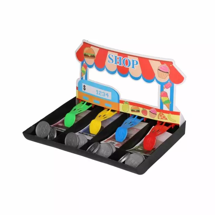 Leikkikassa ja rahat - Kotileikit ja roolileikit - 6410416010175 - 1