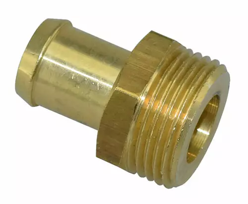 Letkunippa UK 3/4'-16 messinki - Letkuliittimet - 6438140051035 - 1