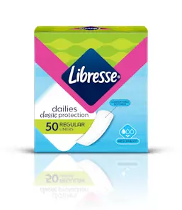 Libresse 50kpl Normal Classic - Pikkuhousunsuojat ja siteet - 7310794282005 - 1