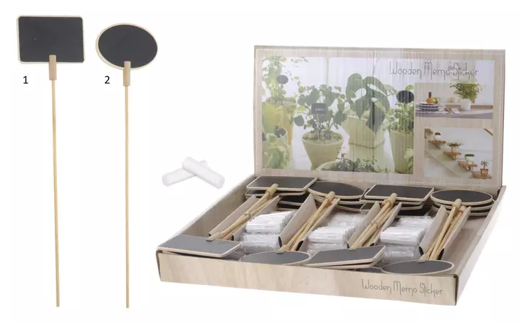 Liitutaulukyltti kasveille, lajitelma - Turve- ja kasvatusruukut - 8711295497445 - 1