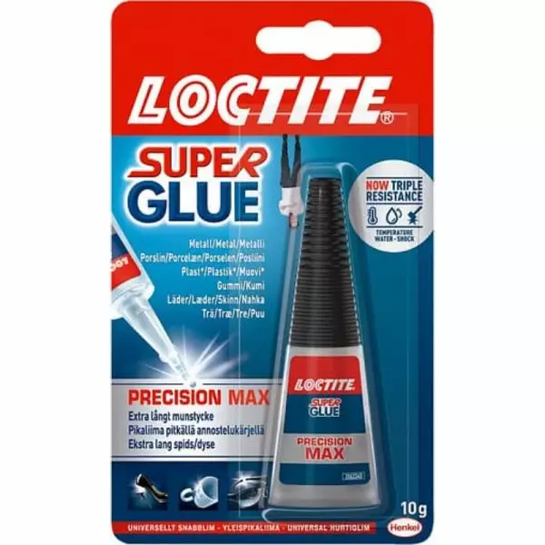 Loctite pikaliima precision max 10g - Pikaliimat - 7332531039055 - 1
