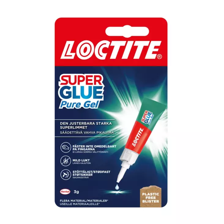 Loctite pure gel 3g - Pikaliimat - 7332531120975 - 1
