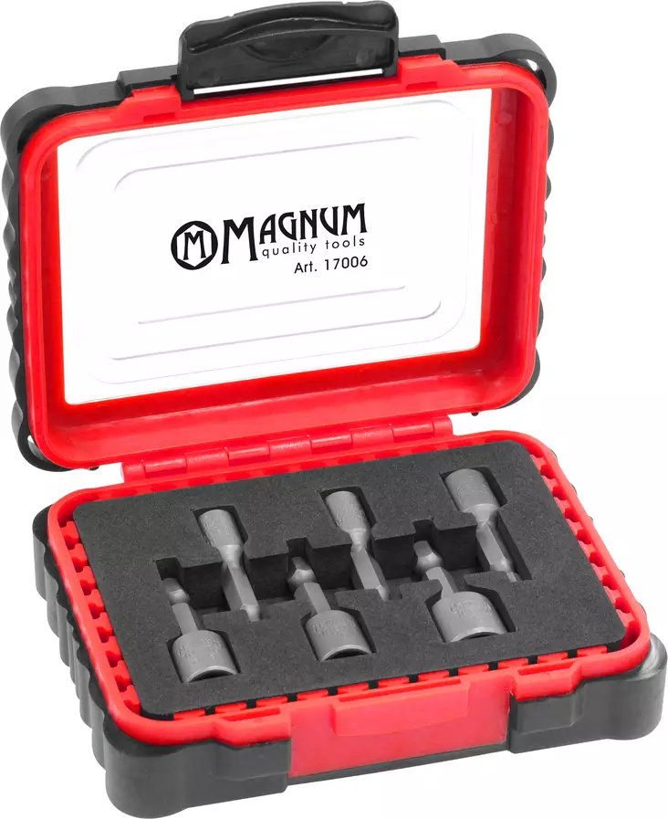 Magneettihylsysarja 6-osainen - Kärkisarjat - 6418868170065 - 1