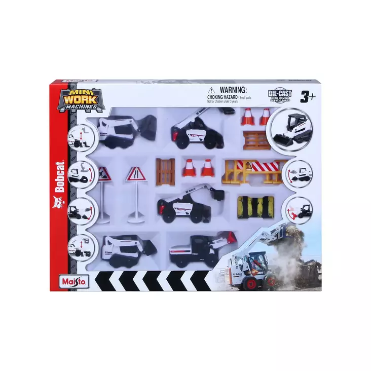 Maisto mini bobcat ajoneuvot - Leikkiautot ja kauko-ohjattavat autot - 6410416155425 - 2