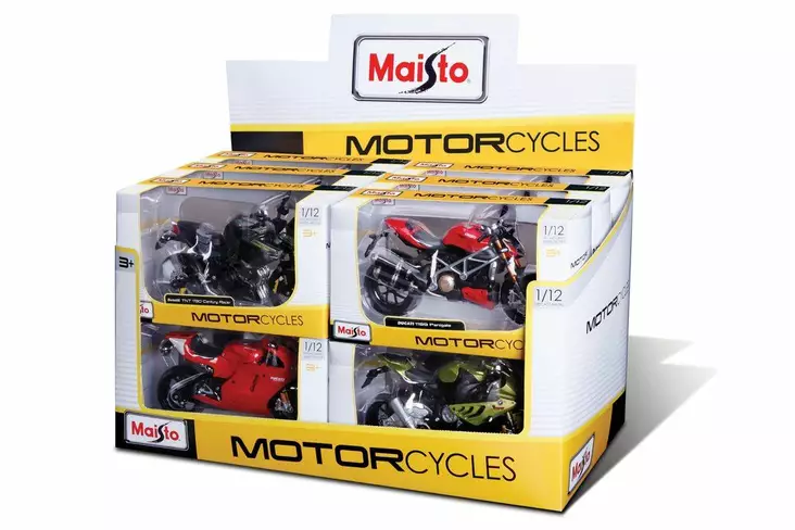 Maisto moottoripyörä - Leikkiautot ja kauko-ohjattavat autot - 6410413241145 - 1