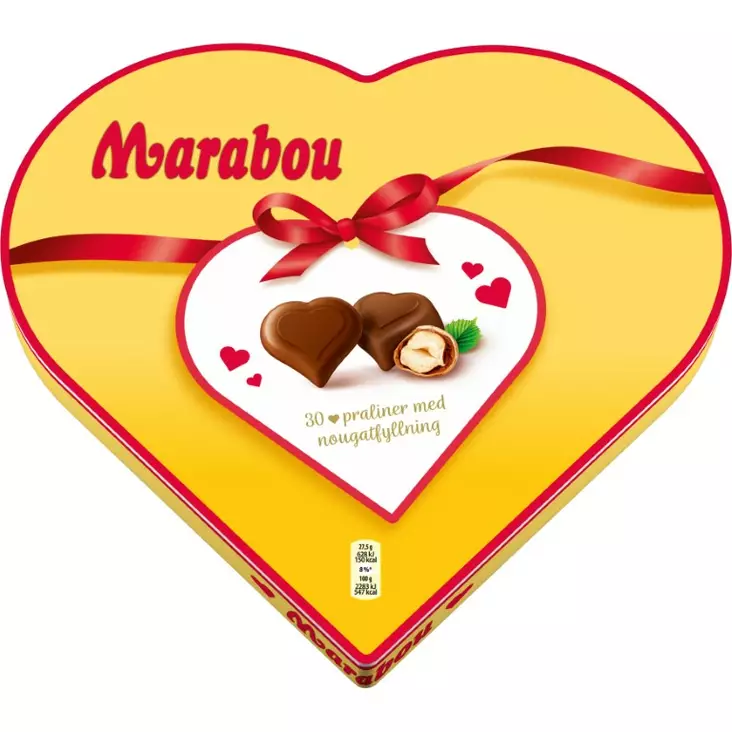 Marabou Hearts 165g - Suklaat - 7622210929525 - 1