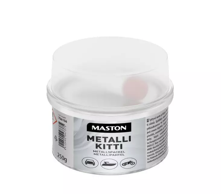 Maston Metallikitti 250g - Paikkaus- ja korjausaineet - 6412490047375 - 1