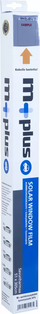 M+ Kalvo 51x305cm 50% savu - Auton sisätilatarvikkeet - 6417196621485 - 1