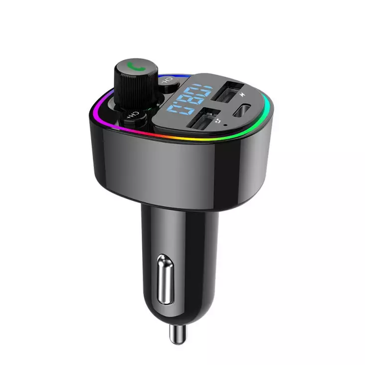 Mobia Bluetooth FM-lähetin USB + USB-C 3.1A - Puhelintarvikkeet ja laturit - 6430076522405 - 1