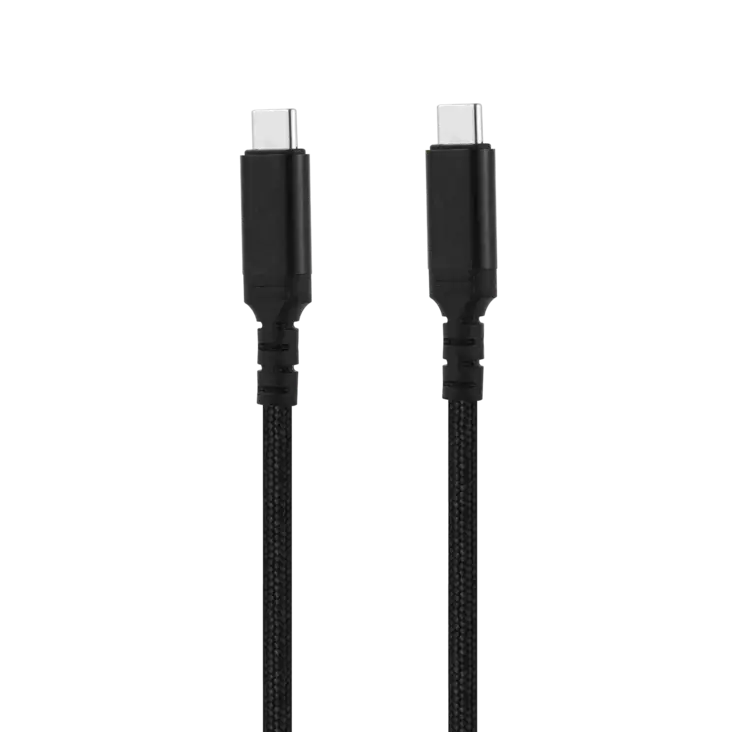 Mobia kaapeli usb-c -> usb-c, 100w, 20 gbps, 3m, musta - Puhelintarvikkeet ja laturit - 6430076524195 - 1
