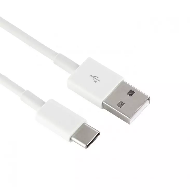 Mobia kaapeli USB-C 3A, 1,8m, valkoinen - Puhelintarvikkeet ja laturit - 6430076521545 - 1