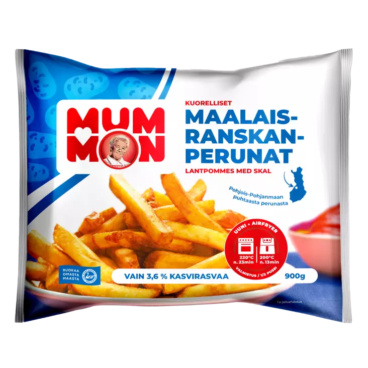 Mummon Maalaisranskanperunat 900g - Elintarvikkeet - 6430028234165 - 1