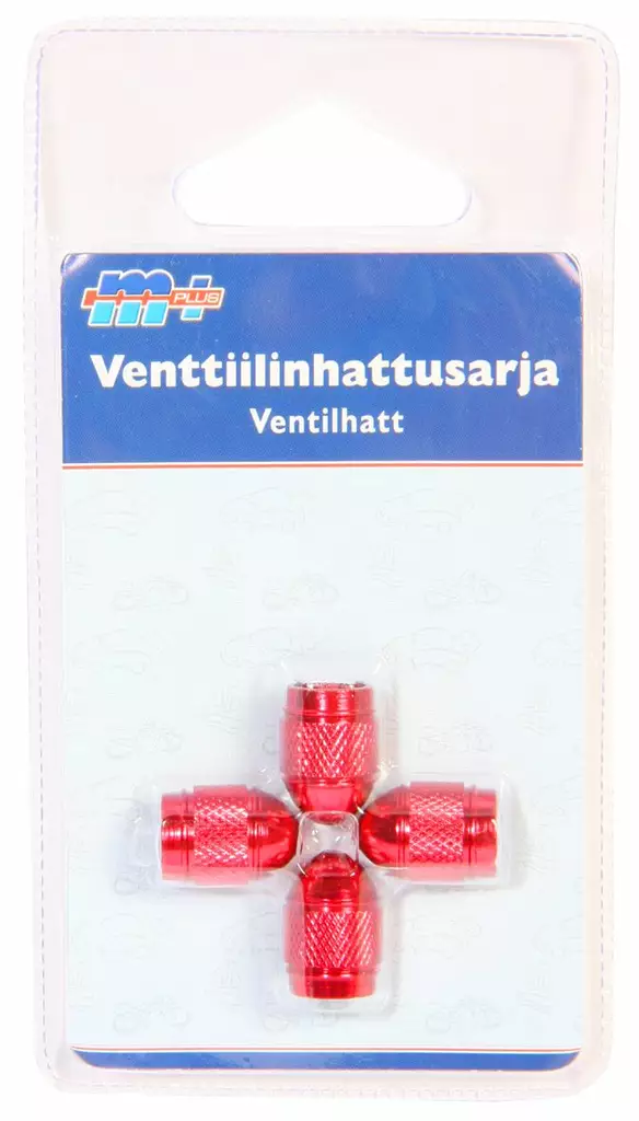 M+ Venttilinhattusarja punainen - Renkaanvaihto ja rengastarvikkeet - 6419121124665 - 1