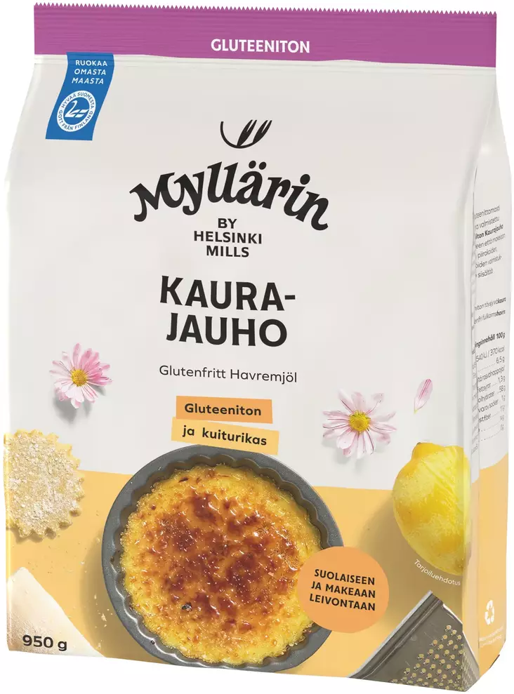 Myllärin gluteeniton kaurajauho 950g - Elintarvikkeet - 6415000163565 - 1