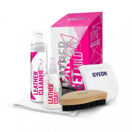 Nahanhoitosetti Gyeon LeatherSet Natural - Nahkan pesu- ja hoitoaineet - 8809973750385 - 2