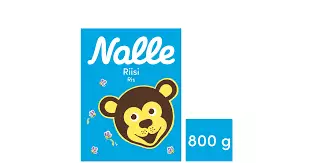 Nalle riisihiutale 800g - Murot, myslit ja hiutaleet - 6416597014605 - 1