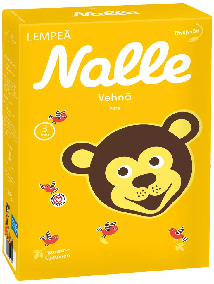 Nalle vehnähiutaleita 700G - Muut hiutaleet - 6416597114565 - 1