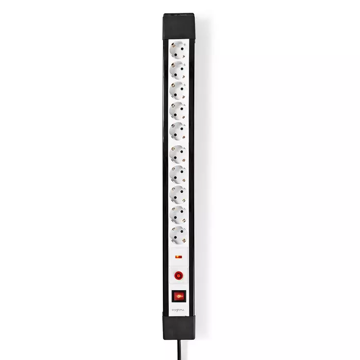 Nedis jatkojohto 10-os. 3m - Jatkojohdot - 5412810466085 - 1