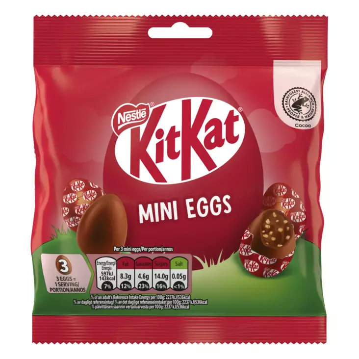 Nestle KitKat mini eggs 80g - Pääsiäismakeiset - 8000300439625 - 1