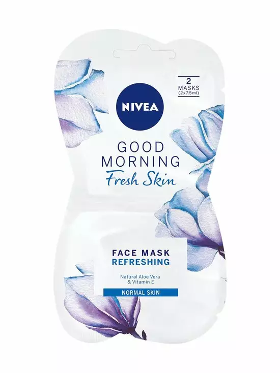 Nivea kasvonaamio good morning 2x7,5ml - Kasvonaamiot - 4005808180875 - 1