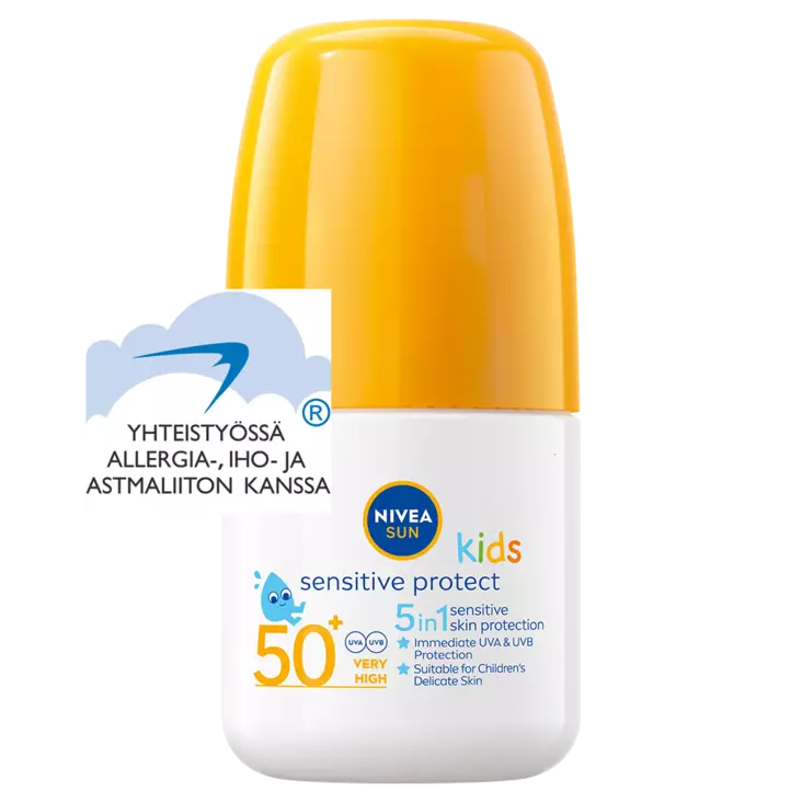 Nivea Kids Sensitive Protect Roll-on - Aurinkorasvat ja itseruskettavat - 42467045 - 1