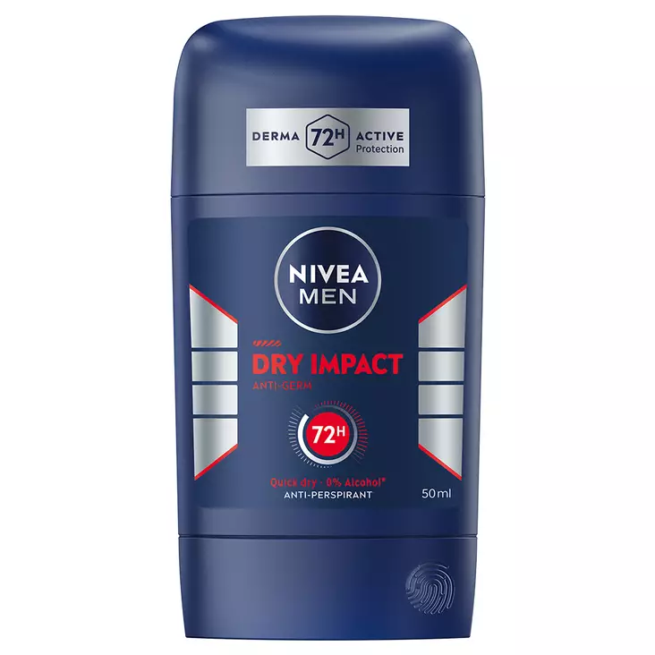 Nivea Men Deo Stick 50ml Dry Impact - Kynsitarvikkeet - 42429395 - 1