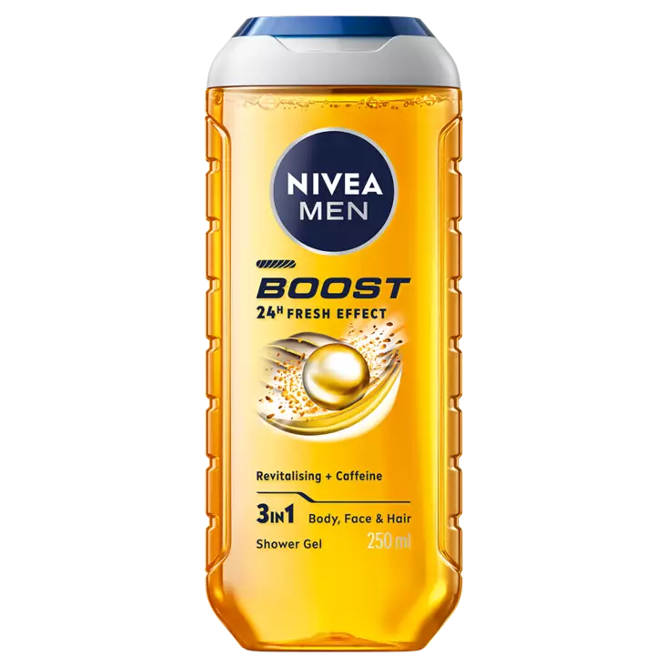 Nivea Men Suihkugeeli 250ml Boost - Suihkugeelit- ja saippuat - 4005900831675 - 1