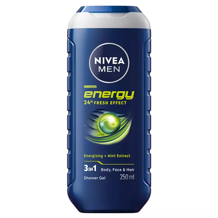 Nivea Men Suihkugeeli 250ml Energising - Suihkugeelit- ja saippuat - 4005808130115 - 1