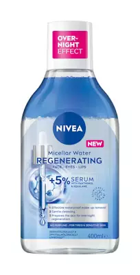 Nivea Micellar Water Regenerating 400ml - Kasvovedet ja kasvojen puhdistusaineet - 4006000068435 - 1