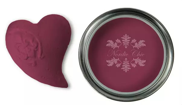 Nordic Chic ruby wine kalkkimaali 0,75L - Kalustemaalit ja ikkuna/ovimaalit - 4029955822105 - 1