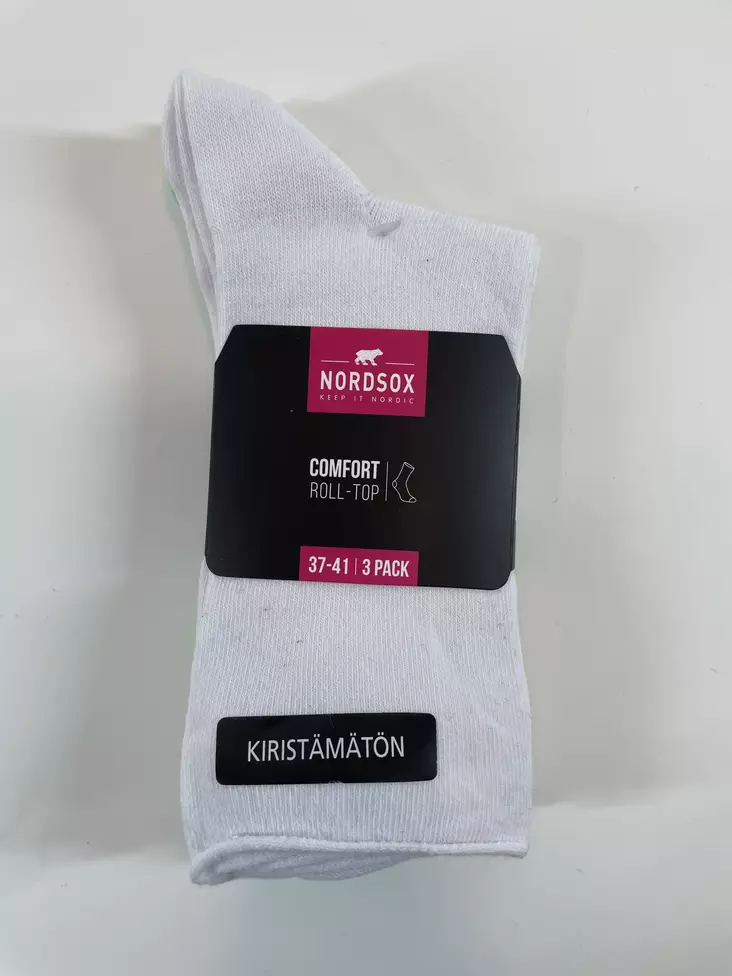 Nordsox Kiristämätön sukka 3kpl/pkt - Naisten sukat ja sukkahousut - 6438159074315 - 1