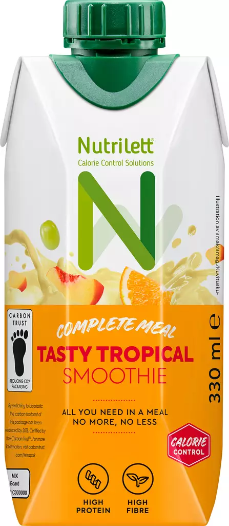 Nutrilett ateriankorvike smoothie 330ml - Painonhallinta - 7070866012205 - 1