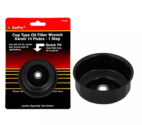 Öljynsuodatinavain 64mm kuppi - Huoltotyökalut - 795609704205 - 1