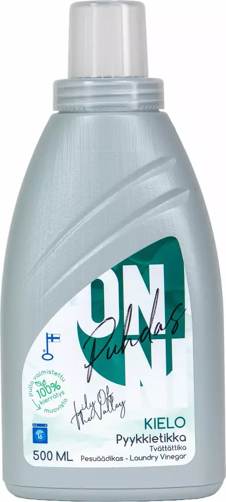 Onni pyykkietikka 500ml Kielo - Pyykinpesu- ja huuhteluaineet - 6419642226305 - 1