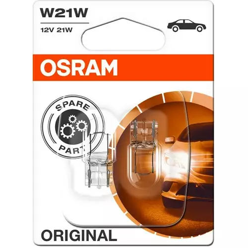 Osram W21W polttimo - Halogen ajovalot ja polttimot - 4052899324565 - 1