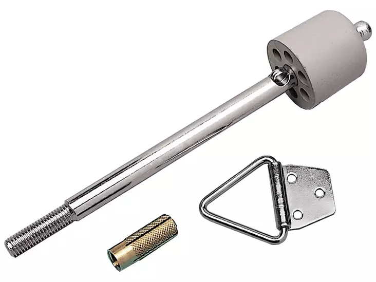 Ovenkiinnitin 886 teräs sinkitty 220mm - Ovenkahvat ja helat - 6414671030305 - 1