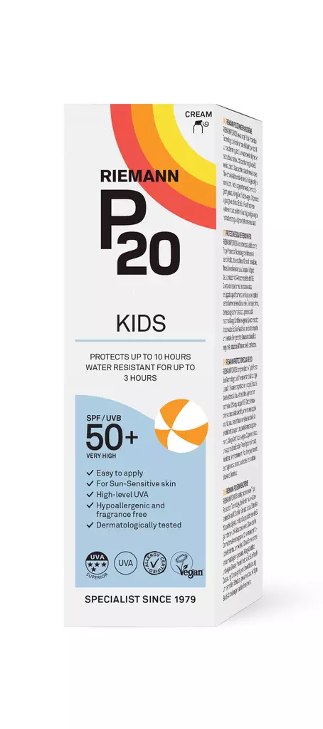 P20 SPF50+ Kids cream aurinkosuoja - Aurinkorasvat ja itseruskettavat - 5701943100875 - 1