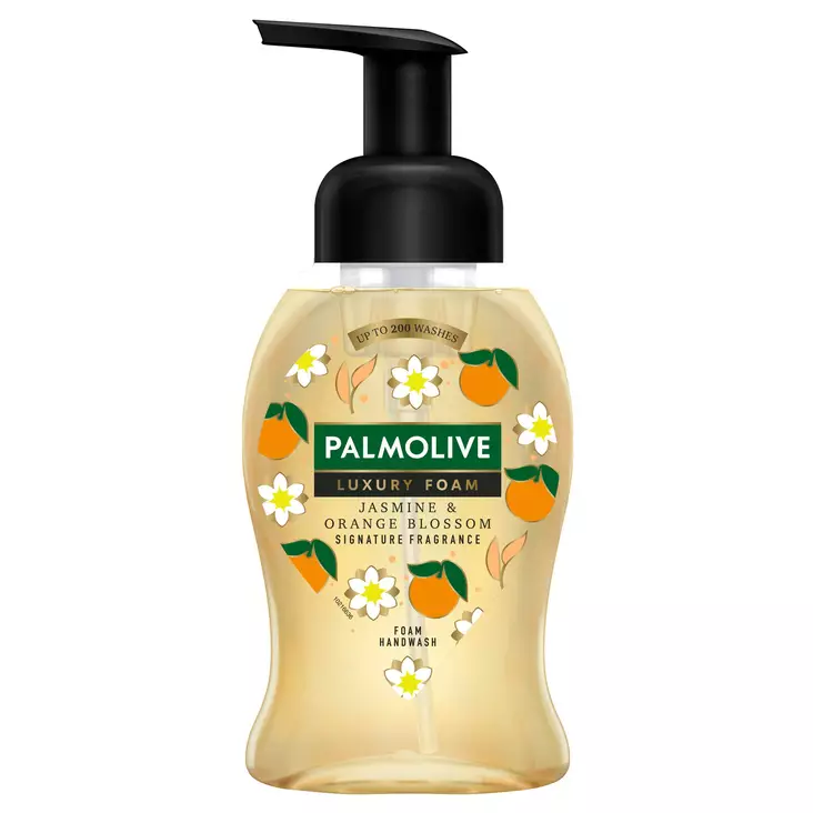 Palmolive Luxury Foam Jasmine & Orange Blossom vaahtonestesaippua 250ml - Nestesaippuat - 8714789933665 - 1