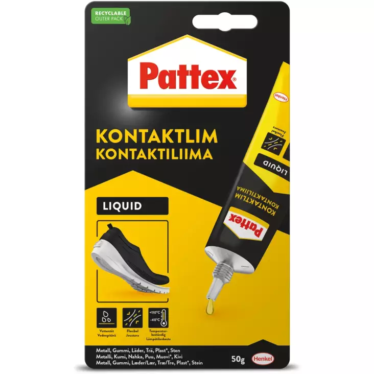 Pattex liquid kontaktiliima 50g - Muut liimat - 4015000402835 - 1