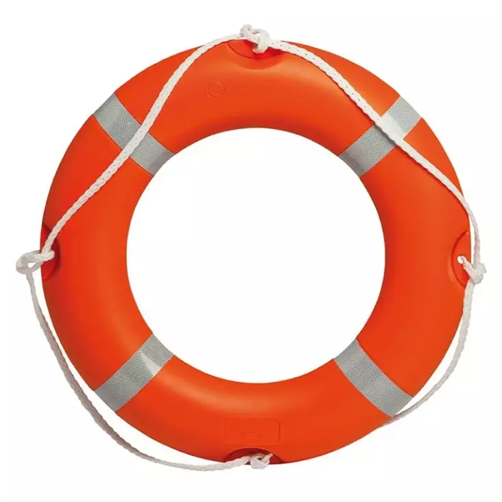 Pelastusrengas pyöreä 63cm oranssi - Pelastusliivit - 5204980381585 - 1