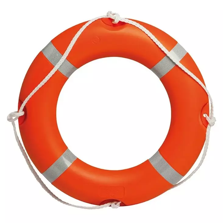 Pelastusrengas pyöreä 63cm oranssi - Pelastusliivit - 5204980381585 - 1