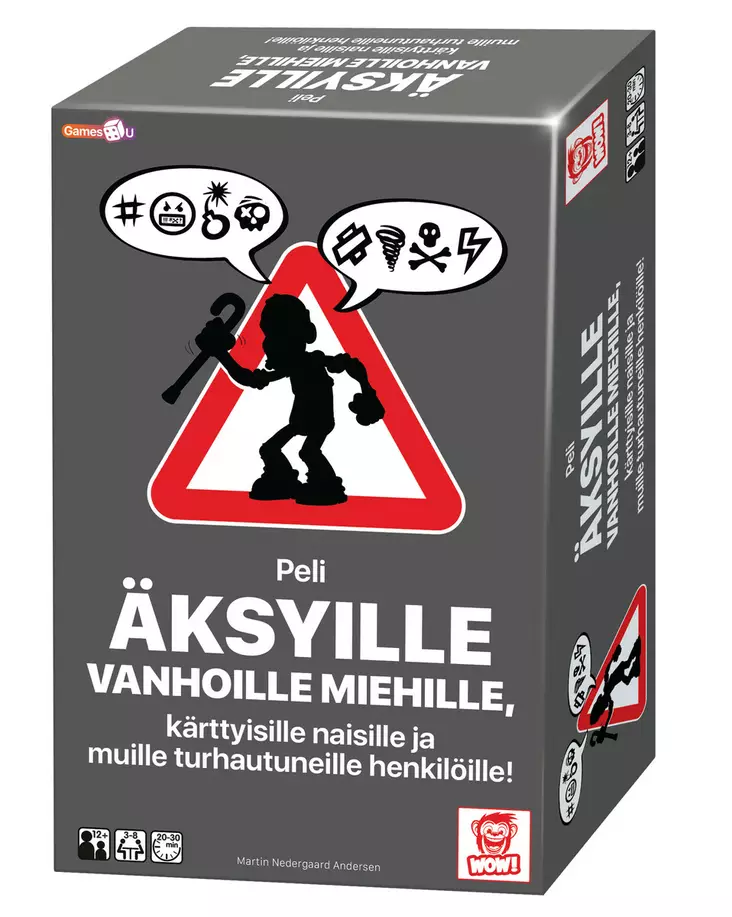 Peli äksyille vanhoille miehille, kärttyisille naisille ja muille turhautuneille henkilöille! - Lautapelit ja seurapelit - 7350077662445 - 1