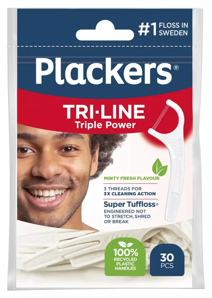 PLACKERS TRI LINE HAMMASLANKAIN - Hiustenhoito ja hiuskoristeet - 7319861025255 - 1