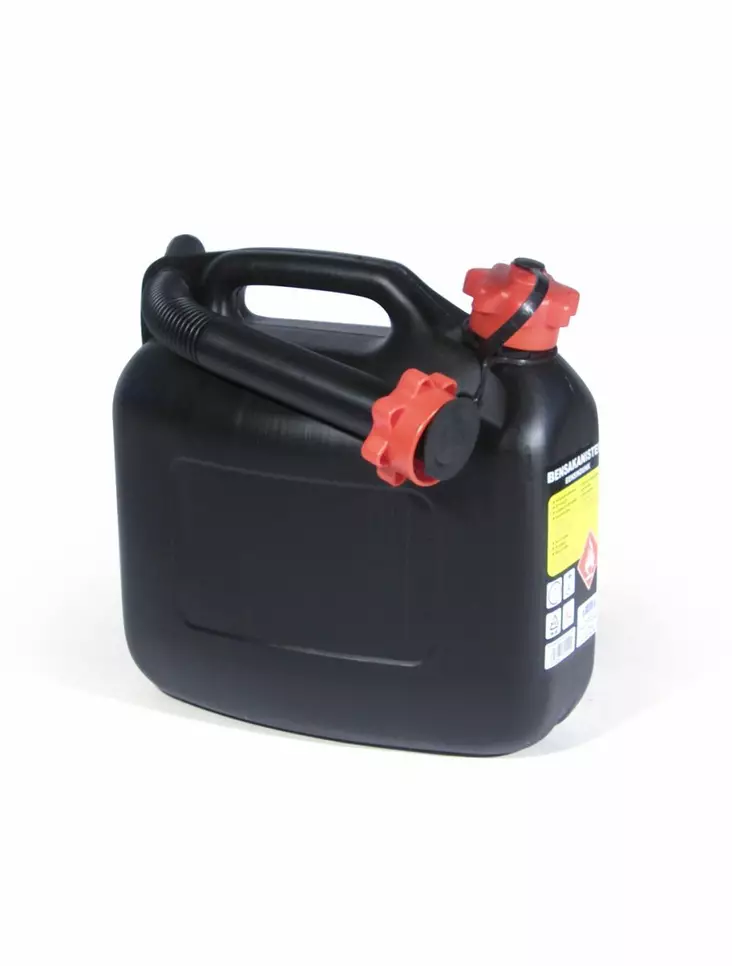 Plastex bensakanisteri musta 5L - Bensakanisterit,mittakannut ja suppilot - 6416061741105 - 1