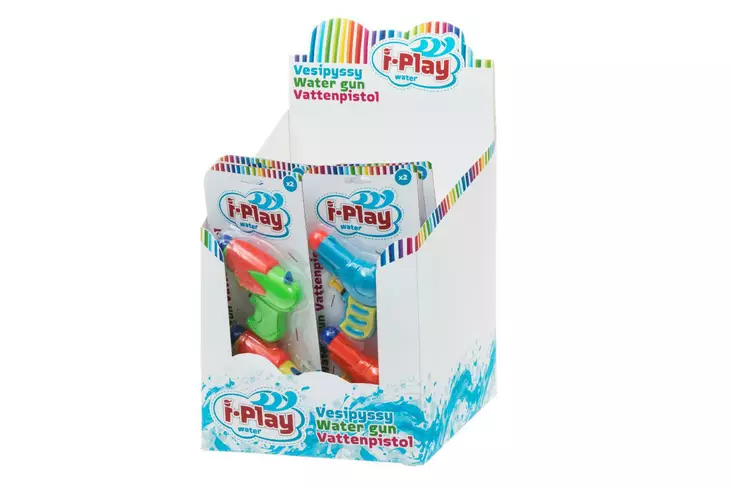 Play vesipyssy 11cm 2kpl/pkt - Kesälelut ja -pelit - 6410413167445 - 3