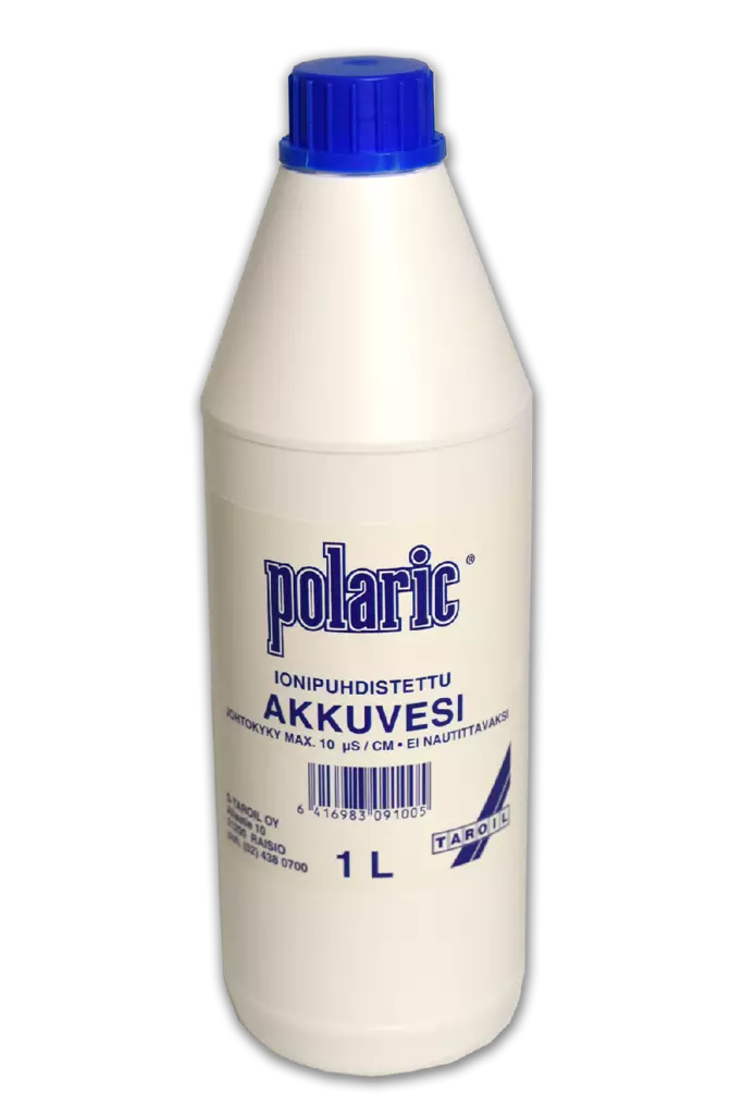 Polaric Akkuvesi 1L - Akkuvedet - 6416983091005 - 1