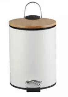 Polkuroskis bambukansi 3L valkoinen - Poljinroskakorit - 6438159999045 - 1